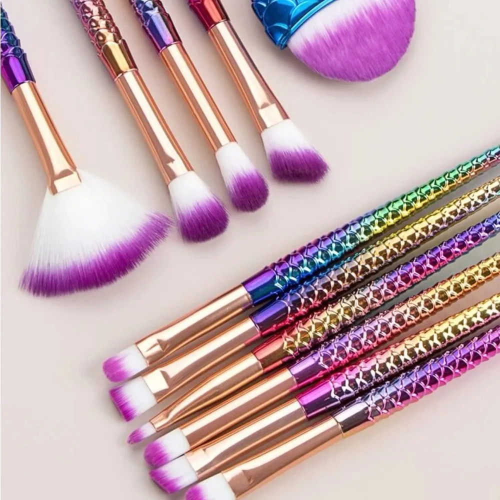 11pc Makeup Brush Set ❤️